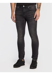 Calvin Klein Jeans Jeansy J30J321018 Szary Super Skinny Fit. Kolor: szary #1