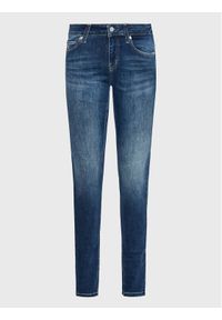 Calvin Klein Jeans Jeansy J20J214098 Granatowy Skinny Fit. Kolor: niebieski