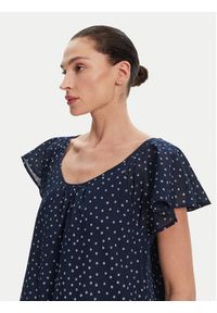 Pepe Jeans Sukienka codzienna Dafne PL953709 Granatowy Regular Fit. Okazja: na co dzień. Kolor: niebieski. Materiał: bawełna. Typ sukienki: proste. Styl: casual #4
