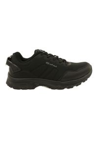 Buty sportowe męskie trekkingowe Softshell czarne McBraun. Kolor: czarny. Materiał: softshell