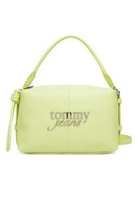 Tommy Jeans Torebka Metal Logo Crossbody Camera Bag AW0AW18470 Zielony. Kolor: zielony. Materiał: skórzane #3