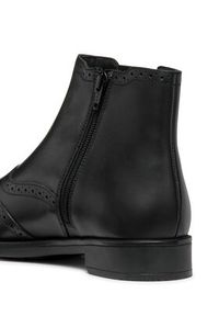 Geox Botki D Jaylon 2 D46QAD 043NH C9999 Czarny. Kolor: czarny. Materiał: materiał #3