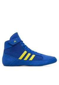 Adidas - adidas Buty bokserskie HVC FV2473 Niebieski. Kolor: niebieski. Materiał: materiał