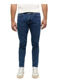 Męskie Spodnie Jeansowe Mustang Style Oregon Slim Denim Blue 1014863 5000 700 #4