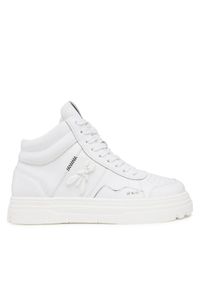 Patrizia Pepe Sneakersy 8Z0088/L011-W338 Biały. Kolor: biały. Materiał: skóra