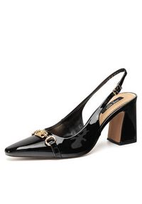 Nine West Czółenka PD0023-01 Czarny. Kolor: czarny. Materiał: materiał #5