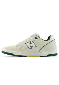 Buty męskie New Balance Numeric UN600TTR – beżowe. Kolor: beżowy. Materiał: guma, materiał, dresówka, zamsz. Szerokość cholewki: normalna. Sport: skateboard, fitness, bieganie #4