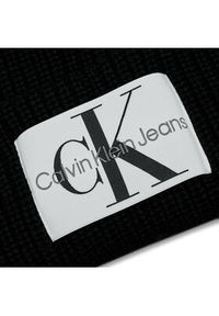 Calvin Klein Jeans Czapka Monogram Beanie Wl K50K506242 Czarny. Kolor: czarny. Materiał: materiał