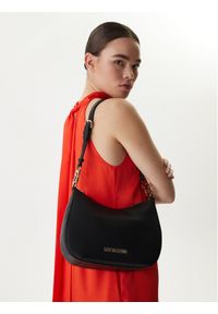 Love Moschino - LOVE MOSCHINO Torebka JC4012PP1OLB0000 Czarny. Kolor: czarny. Materiał: skórzane #1