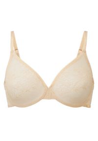 Gossard Biustonosz z fiszbiną Lace Sheer 13001 Beżowy. Kolor: beżowy. Materiał: syntetyk