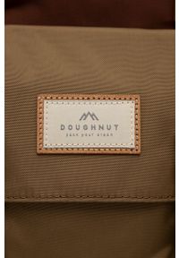 Doughnut Plecak Macaroon kolor brązowy duży gładki. Kolor: brązowy. Materiał: poliester, włókno, nylon. Wzór: gładki #2