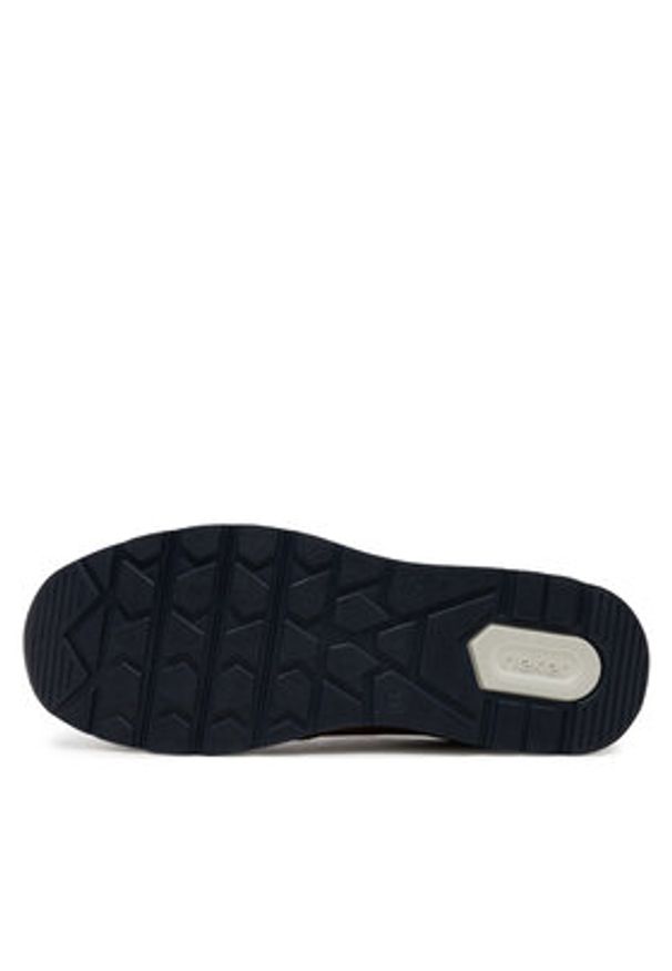 Rieker Sneakersy B0701-24 Brązowy. Kolor: brązowy. Materiał: skóra