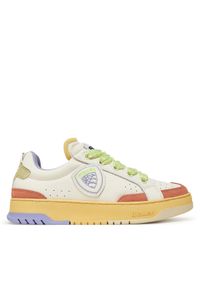 Blauer Sneakersy S5ADEL02/LEA Biały. Kolor: biały. Materiał: skóra
