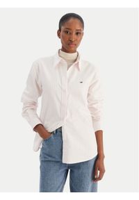 Tommy Jeans Koszula DW0DW19890 Różowy Regular Fit. Kolor: różowy. Materiał: bawełna #1