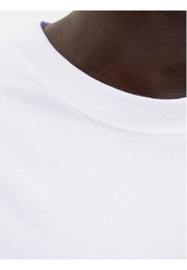 Jack & Jones T-Shirt Norrebro 12282892 Biały Relaxed Fit. Kolor: biały. Materiał: bawełna