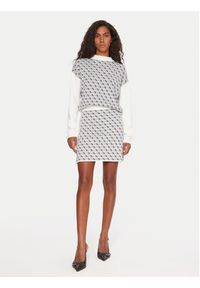 Guess Golf W5BR23 Z3JD2 Écru Relaxed Fit. Typ kołnierza: golf. Materiał: syntetyk #4