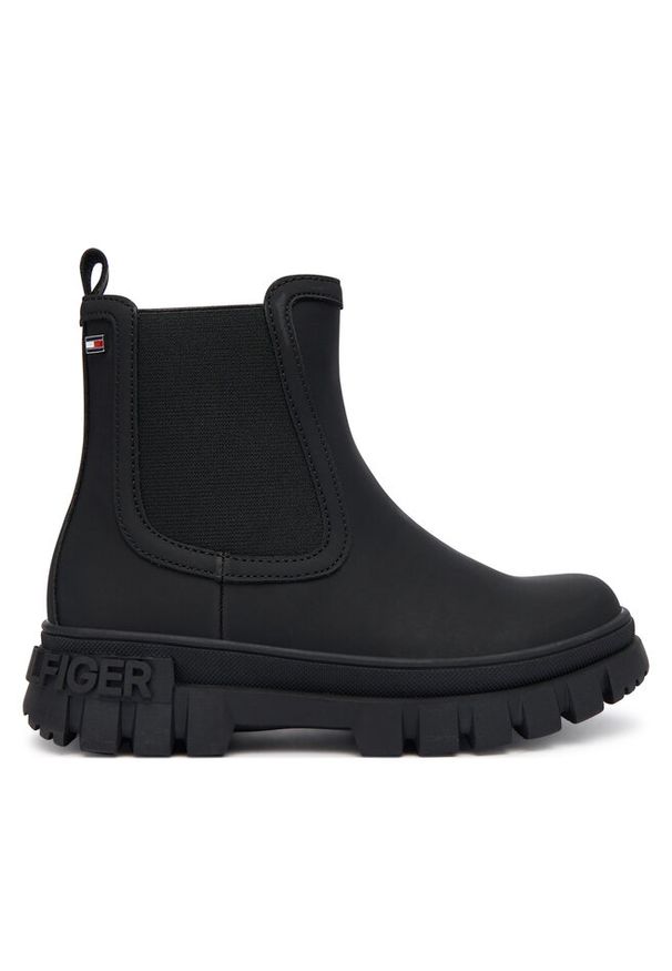 TOMMY HILFIGER - Botki Tommy Hilfiger. Kolor: czarny