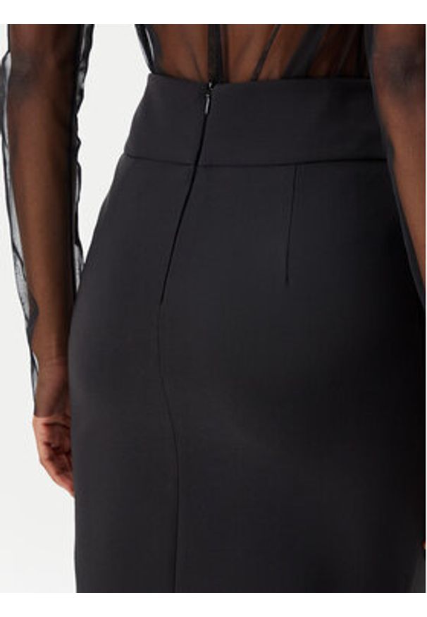 Rinascimento Spódnica CFC0122972003 Czarny Regular Fit. Kolor: czarny. Materiał: syntetyk