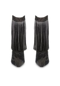 Steve Madden Kowbojki Delray Bootie SM11002946-04004-024 Czarny. Kolor: czarny. Materiał: materiał #6