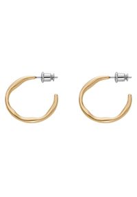 Skagen Kolczyki SKJ1722710 Złoty. Materiał: metalowe. Kolor: złoty
