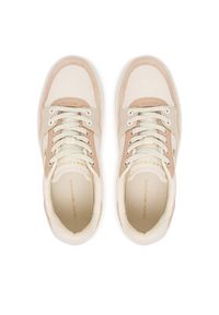 TOMMY HILFIGER - Tommy Hilfiger Sneakersy Court FW0FW09177 Écru. Materiał: skóra #4