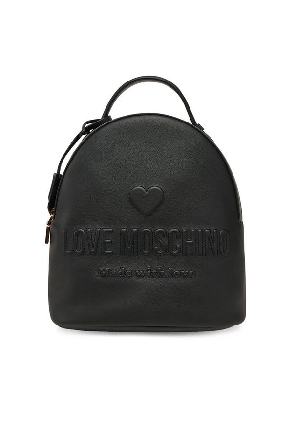 Love Moschino - Plecak LOVE MOSCHINO. Kolor: czarny