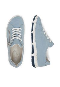 Rieker Sneakersy 42424-10 Niebieski. Kolor: niebieski. Materiał: materiał #7