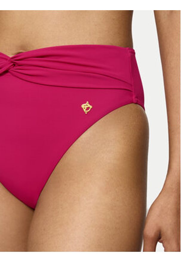 Triumph Dół od bikini Summer Twist 10222288 Różowy. Kolor: różowy. Materiał: syntetyk