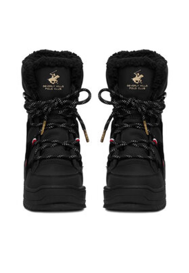 Beverly Hills Polo Club Śniegowce CEO-V12-1095 Czarny. Kolor: czarny. Materiał: materiał