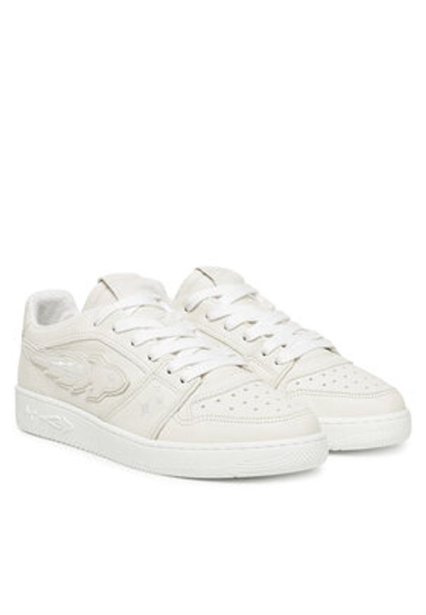 Enterprise Japan Sneakersy BB5003 PX496 Biały. Kolor: biały. Materiał: skóra