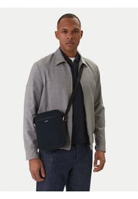 BOSS Saszetka Dakkar 50558401 Granatowy. Kolor: niebieski. Materiał: materiał #1