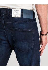 Męskie Spodnie Jeansowe Mustang Style Oregon Tapered Denim Blue 1017122 5000 801 #9