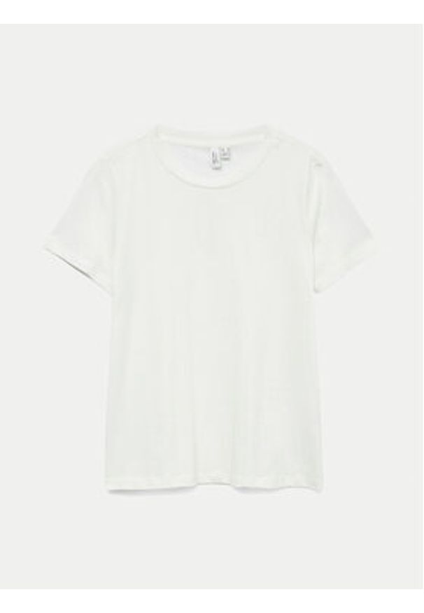 Vero Moda T-Shirt Blair 10325914 Biały Regular Fit. Kolor: biały. Materiał: bawełna