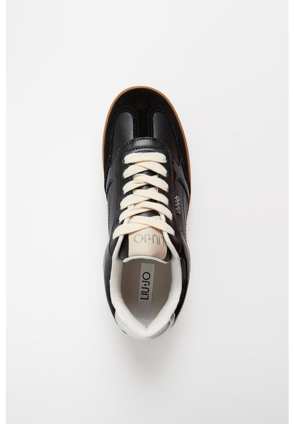 Liu Jo - Sneakersy damskie skórzane LIU JO. Materiał: skóra