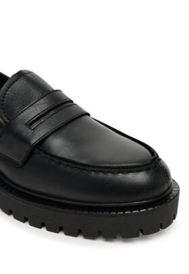 Marc O'Polo Loafersy SS2M3011 Czarny. Kolor: czarny. Materiał: skóra