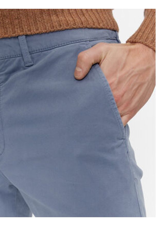 United Colors of Benetton - United Colors Of Benetton Chinosy 4DKH55I18 Szary Slim Fit. Kolor: szary. Materiał: bawełna