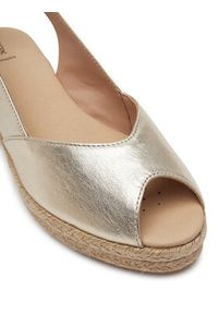 Geox Espadryle D Iberide A D55YXA 000Y2 C2012 Złoty. Kolor: złoty. Materiał: skóra #6