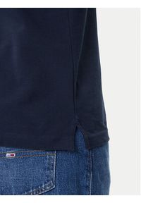 Tommy Jeans Polo Linear DM0DM20914 Granatowy Regular Fit. Typ kołnierza: polo. Kolor: niebieski. Materiał: bawełna #3
