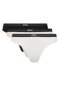 BOSS Komplet 3 par fig klasycznych 3P Brief 50510016 Kolorowy. Materiał: bawełna. Wzór: kolorowy #5