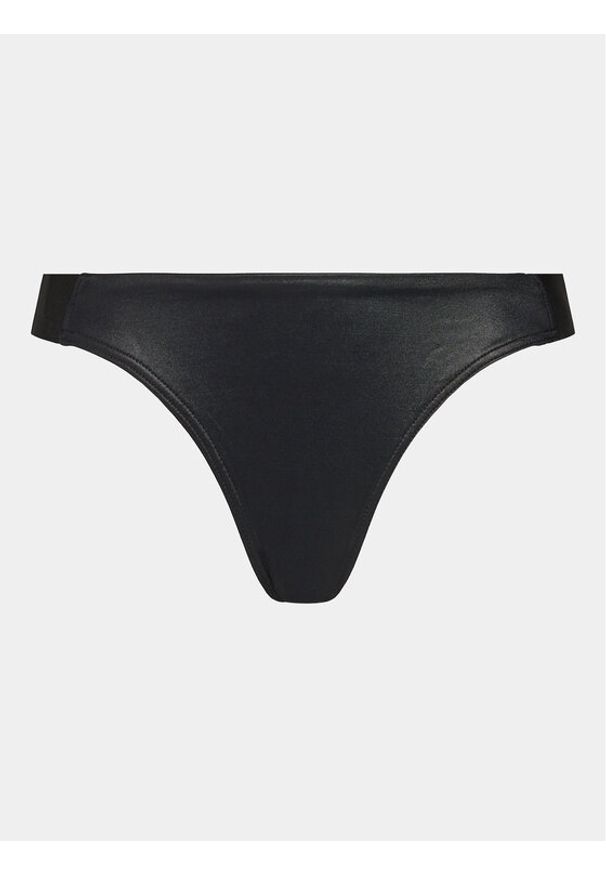 Calvin Klein Swimwear Dół od bikini KW0KW02270 Czarny. Kolor: czarny. Materiał: syntetyk