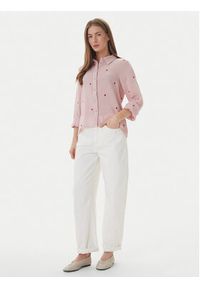 only - ONLY Koszula Heart 15332482 Różowy Regular Fit. Kolor: różowy. Materiał: bawełna #4