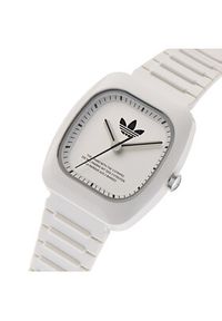 adidas Originals Zegarek Retro Wave One AOSY24030 Biały. Kolor: biały. Styl: retro #5
