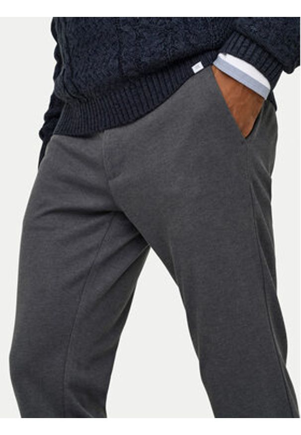 Only & Sons Chinosy 22031061 Szary Slim Fit. Kolor: szary. Materiał: syntetyk
