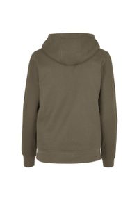 BUILD YOUR BRAND - Bluza Z Kapturem Damska Basic Full Zip. Typ kołnierza: kaptur. Kolor: zielony