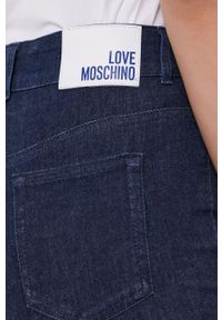 Love Moschino - Jeansy. Stan: podwyższony. Kolor: niebieski