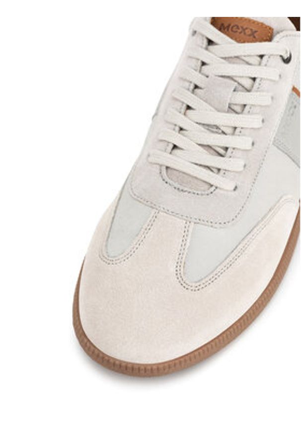 MEXX Półbuty PATRICK-01 MI24 Biały. Kolor: biały. Materiał: skóra, zamsz