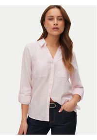 Vero Moda Koszula Islunn 10342449 Różowy Regular Fit. Kolor: różowy. Materiał: bawełna #2