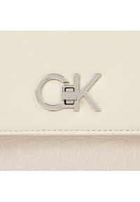 Calvin Klein Torebka Re-Lock Conv Shoulder Bag_Jcq K60K611755 Écru. Materiał: skórzane #3