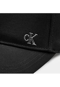 Calvin Klein Czapka z daszkiem Seasonal Patch K60K612329 Czarny. Kolor: czarny. Materiał: bawełna