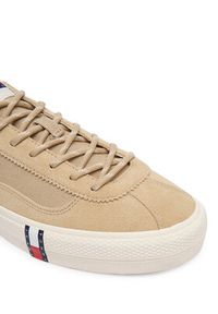 Tommy Jeans Tenisówki Archive Vulc Y2K EM0EM01760 Beżowy ciemny. Kolor: beżowy. Materiał: materiał #4